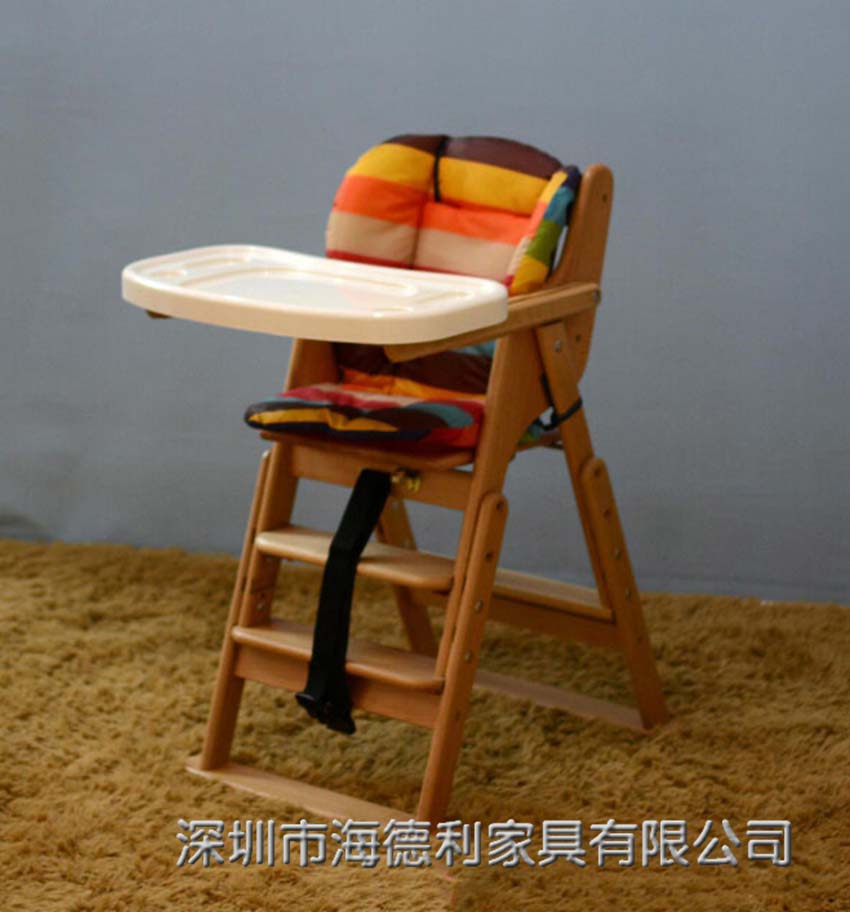 松木可折叠bb椅