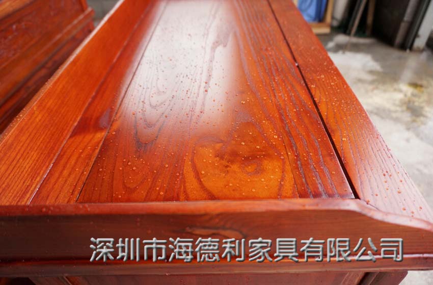 中式传统实木备餐柜
