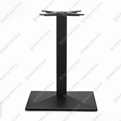 火锅店餐桌铸铁桌脚 铸铁材质桌脚支架 十字架托盘桌架